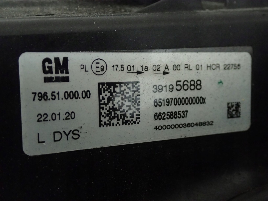 фото №6, Лампа левая левый full led opel astra k 5 v lift