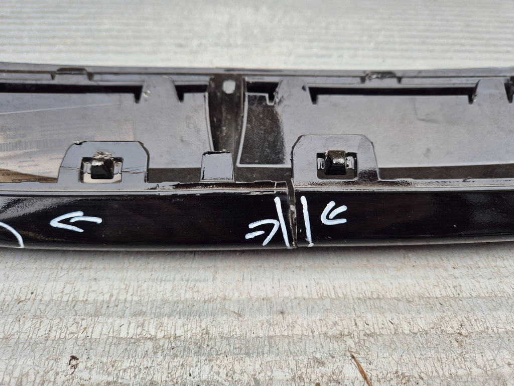 фото №9, Porsche macan 95b 14- дифузор накладка бампера заднього 95b807834p