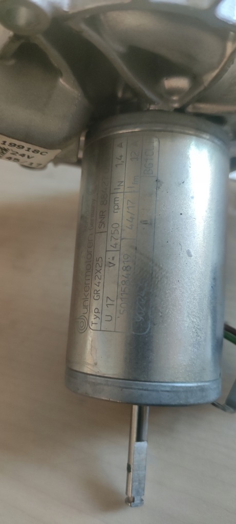 фото №3, Двигатель воздуходувка webasto air top 2000 evo 24v at