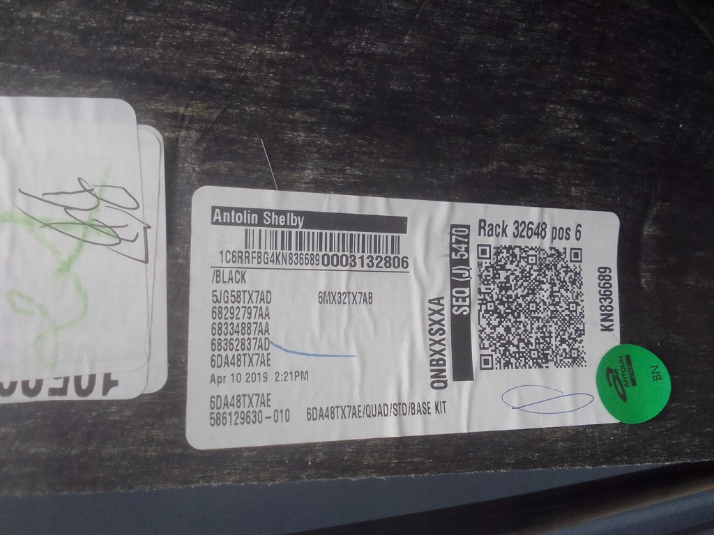 фото №15, Dodge ram v 1500 19- стеля quad cab usa