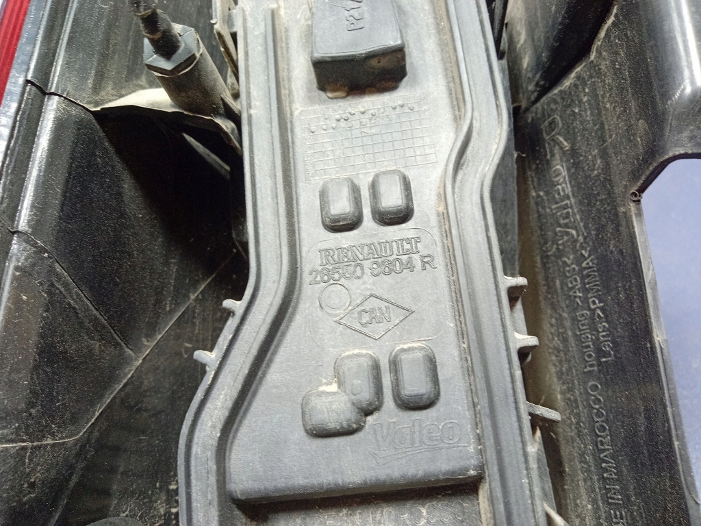 фото №8, Dacia dokker lift лампа задня права задня 265509604r