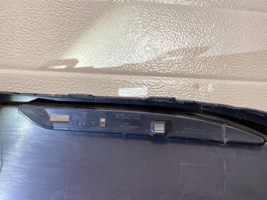 Tesla model y спойлер спойлер накладка бампера задний  диффузор с Разборки