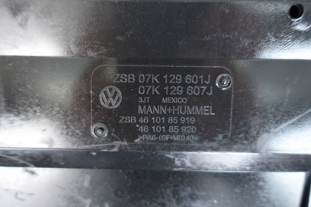 фото №7, Vw jetta beetle 2.5 usa кришка захист корпус фільтра повітря 07k129601j