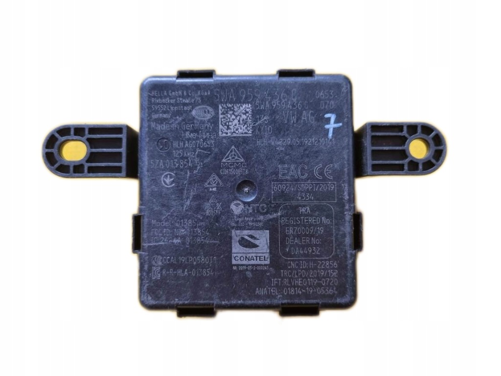 фото №1, Модуль kessy skoda octavia 5g0907427c dopiszę