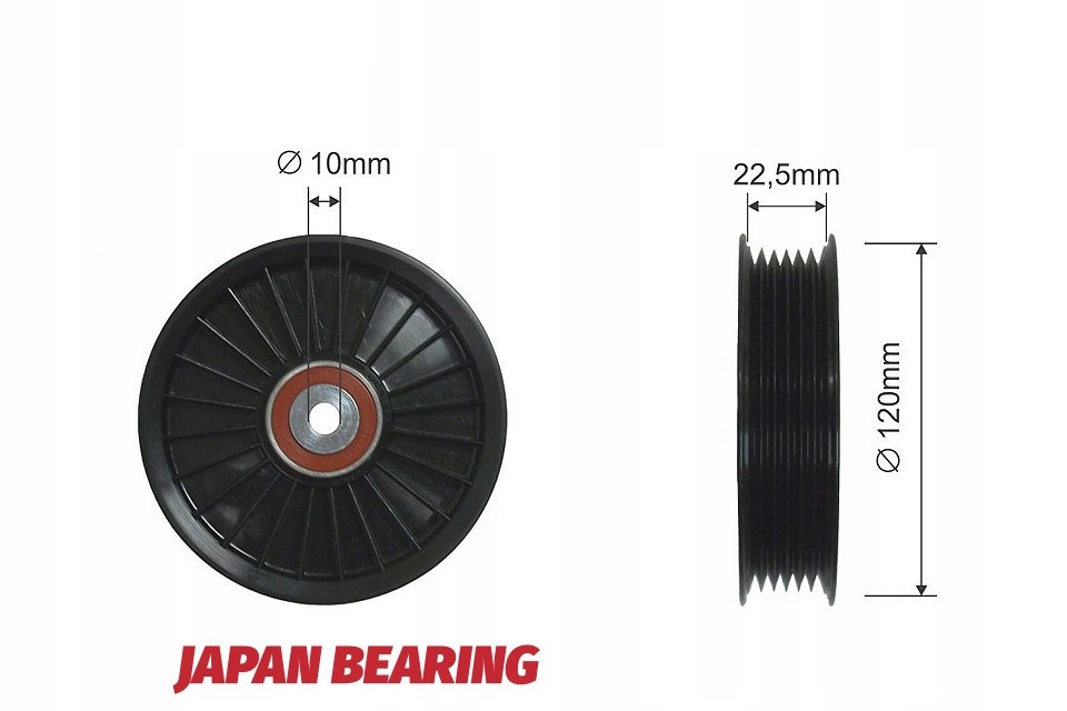 фото №1, Ролик натяжителя ремень многоручейковый opel astra j, astra j gtc, astra k, ca