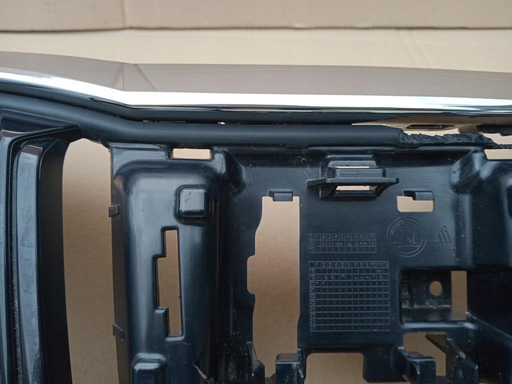 фото №8, Skoda octavia iv решітка радіатора решітка радіатора 5e3853653