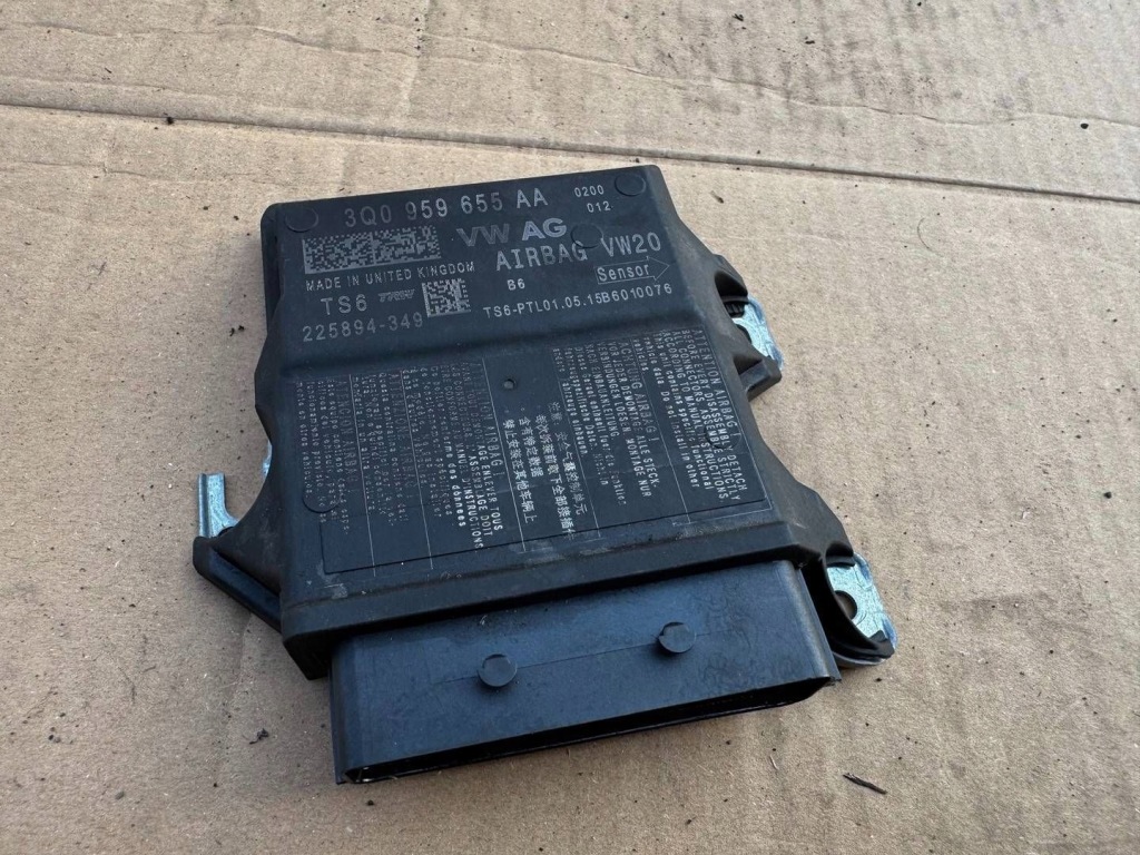фото №1, Модуль датчик подушка безпеки 3q0959655aa skoda octavia iii leon iii golf vii