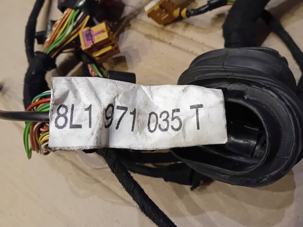 фото №1, Жгут дверь левый перед audi a3 8l 8l1971035t