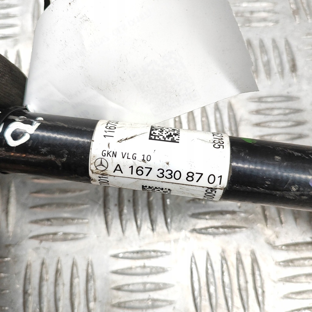 фото №7, Mercedes-benz gls x167 2019 левая сторона приводной вал передняя