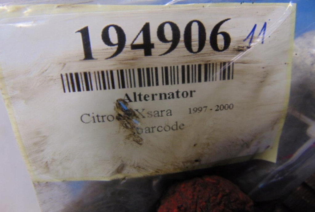 фото №5, Citroen xsara генератор 1.8 16v 9638275980