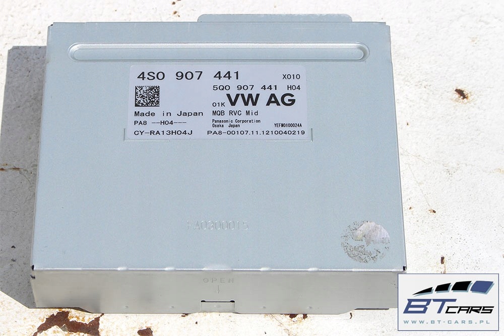 фото №6, Audi a6 a7 a8 fl камера заднього виду блок керування модуль 4s0907441 комплект камери ty