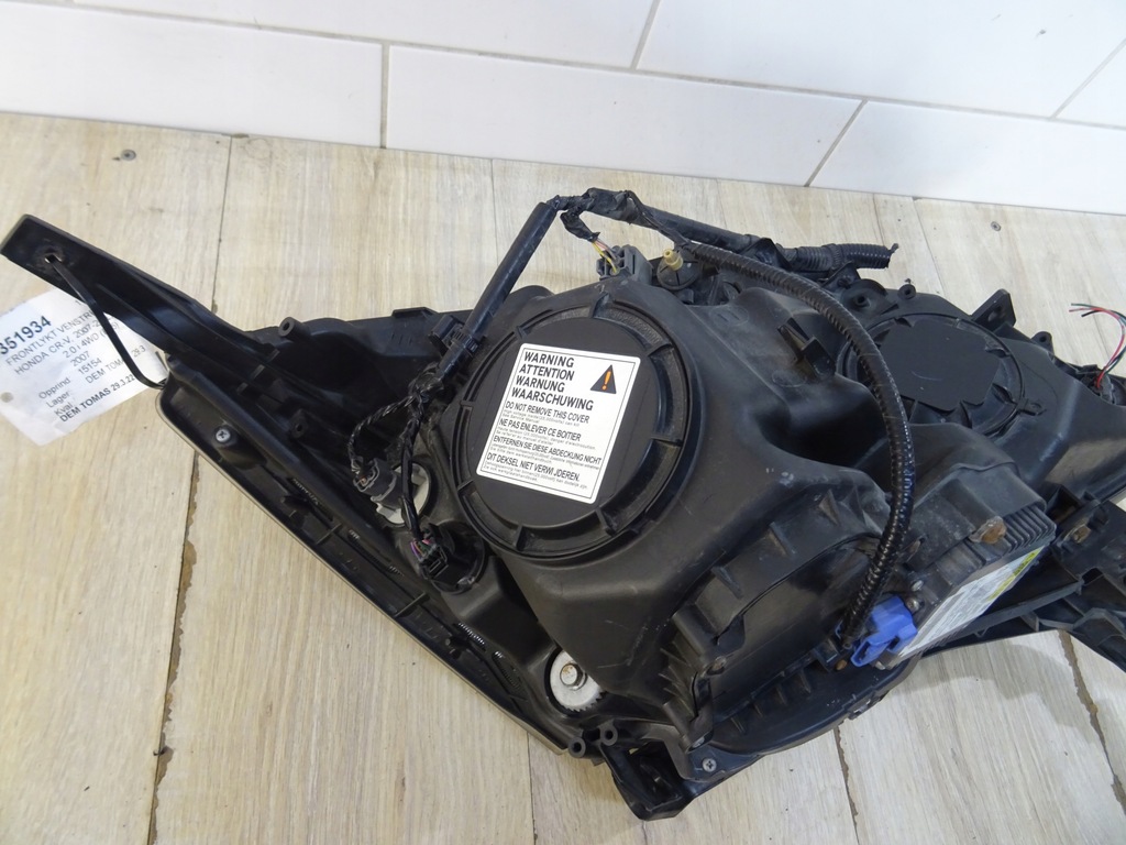 фото №12, Honda cr-v iii лампа перед передня ліва ксенон llu