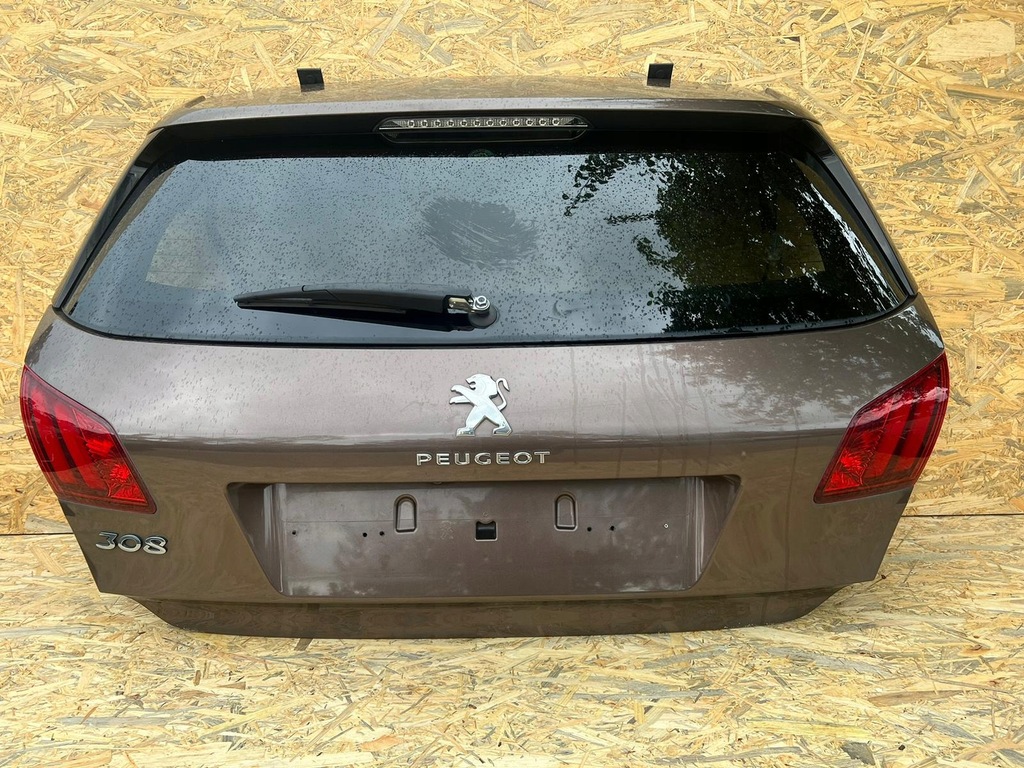 фото №1, Peugeot 308 ii t9 кришка багажника багажника задня