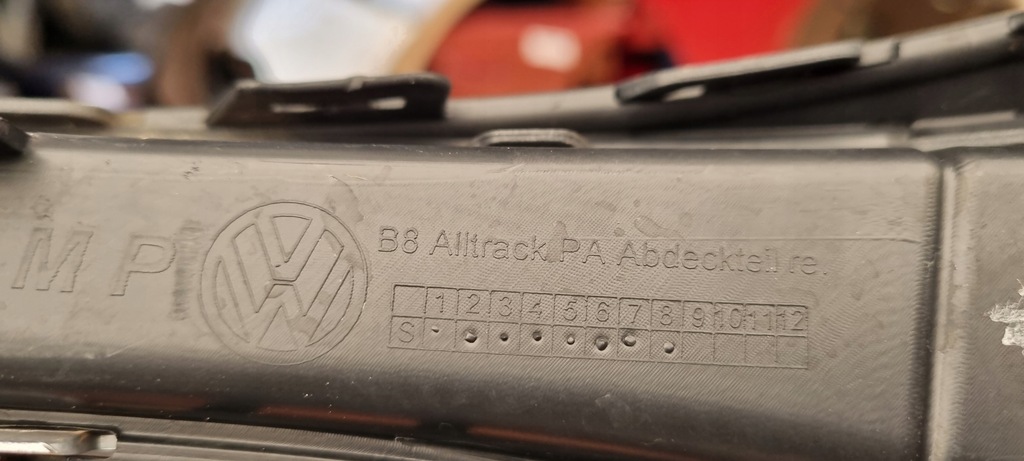 фото №7, Vw passat b8 alltrack lift решётка правая бампер перед оригинал