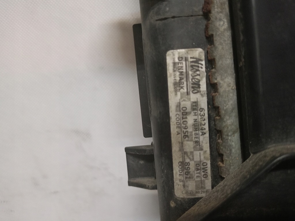 фото №9, Радіатор з вентилятор 1.8 оригінальний номер opel vectra c