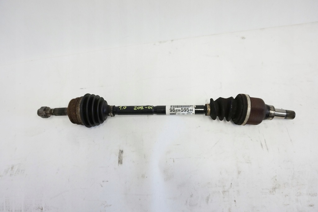 фото №1, Приводной вал левая peugeot 208 1.4hdi 9803959580