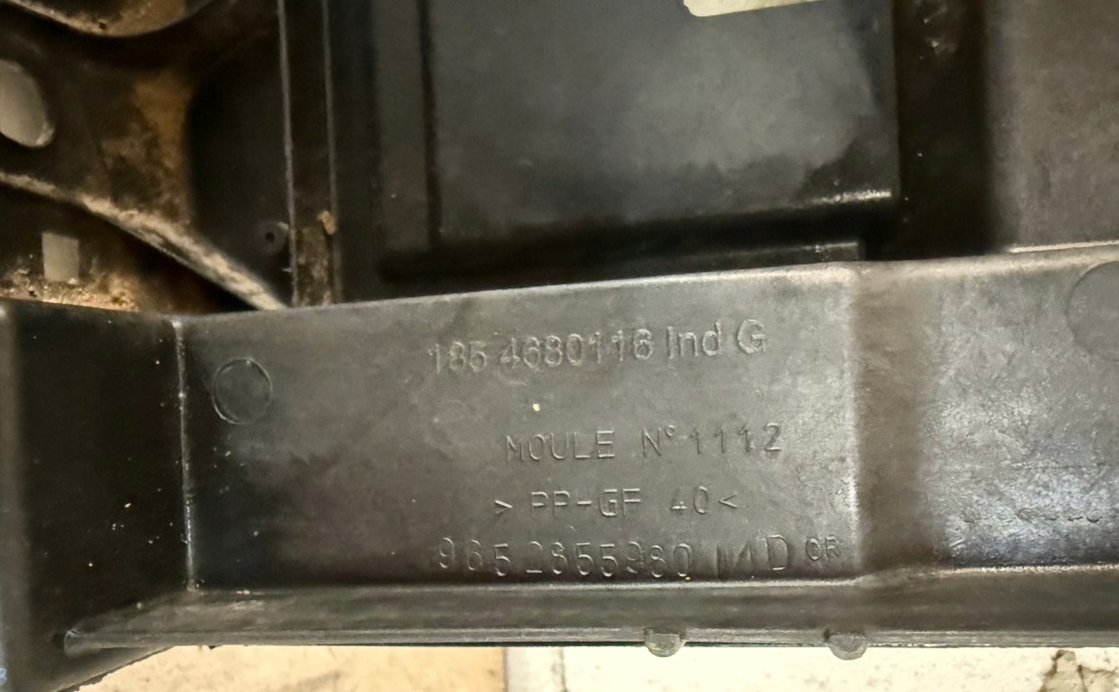 Citroen c3 1.4i усилитель ремень перед вентилятор 9652855980 Цена