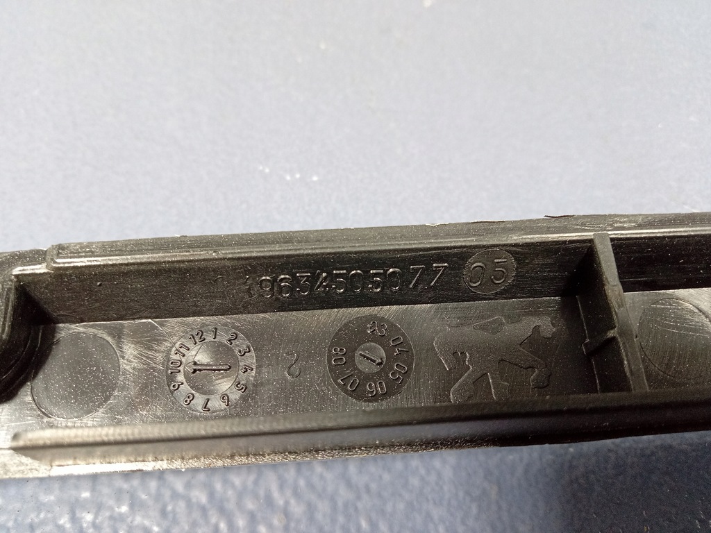 фото №4, Peugeot 307 рамка радіо консолі 9634505077