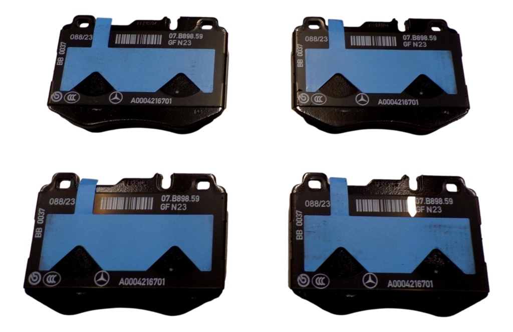 фото №1, Mercedes c-klasa w205 гальмівні колодки гальмівні перед