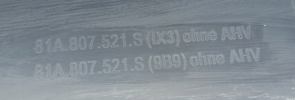 фото №10, Бампер задняя audi q2 lift 81a807511c lx5h