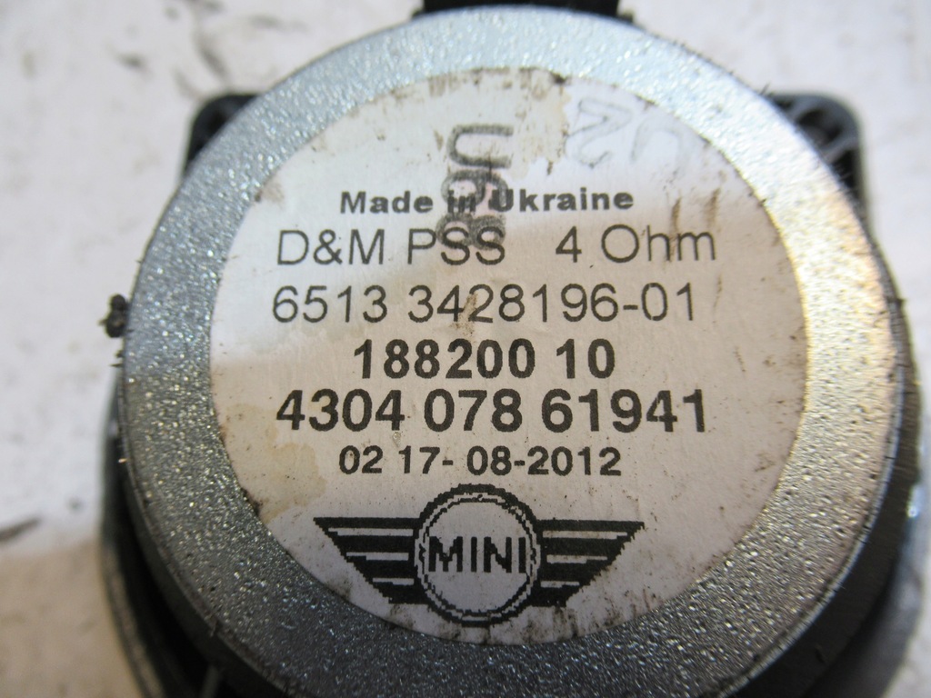 фото №3, Динамік mini cooper
