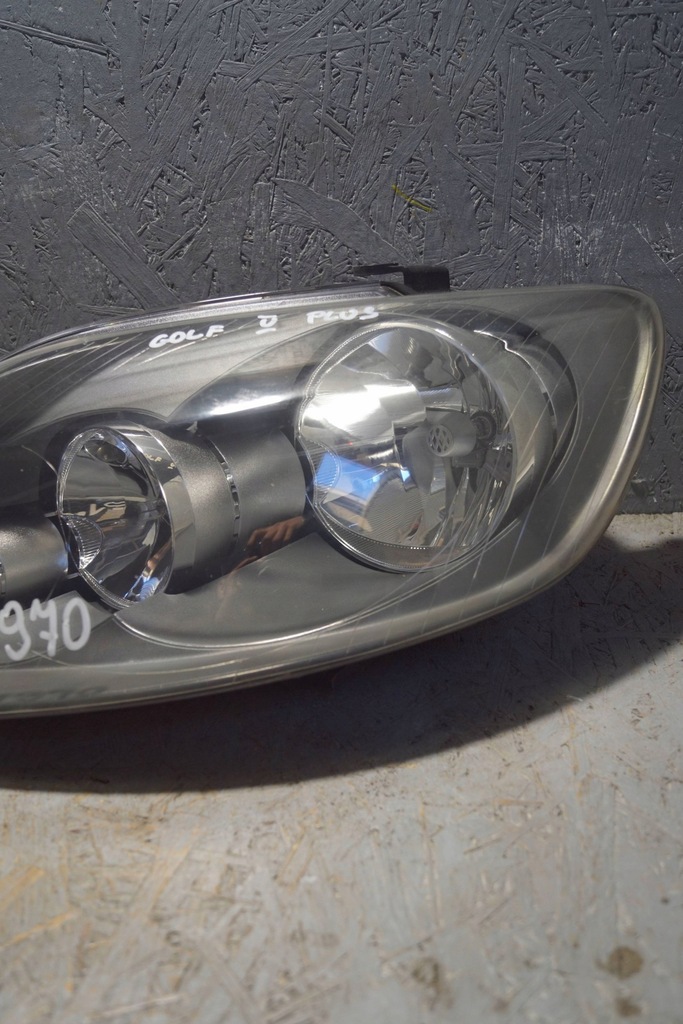 фото №10, Vw golf v plus лампа лівий перед s1970 uk