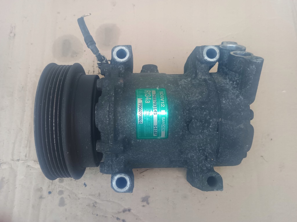 фото №1, Компрессор кондиционера sanden 1416f renault megane thalia