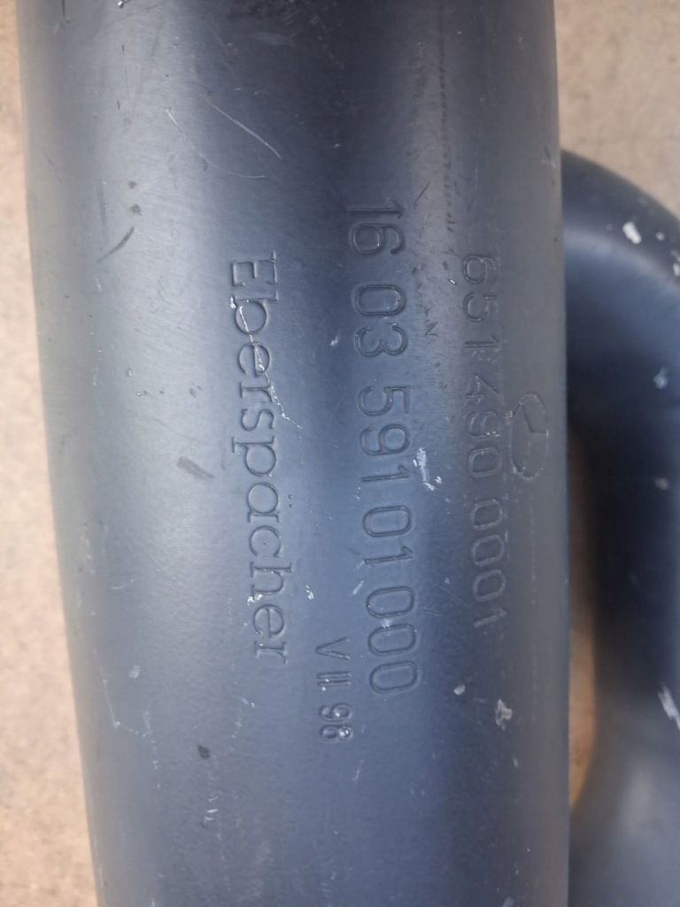 Гаситель резонатор mercedes 6514900001 Оригинал