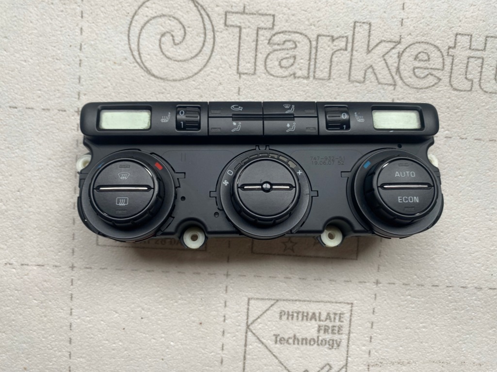 фото №1, Панель кондиционера skoda octavia ii с подогревом сиденья