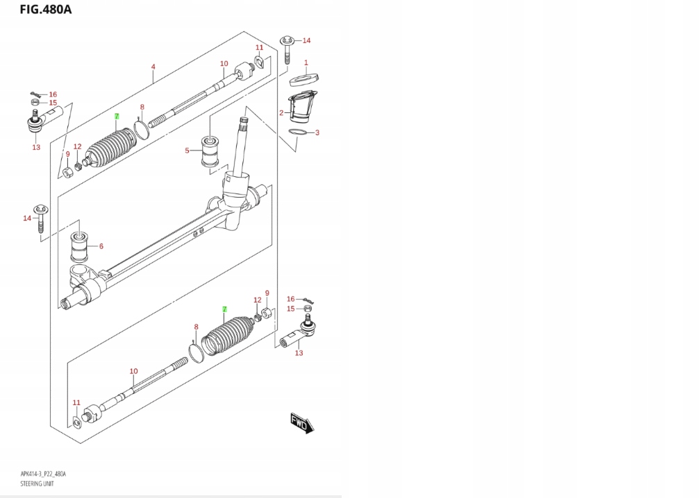 фото №5, Suzuki swift 2010-2013 захист тяга кермовий