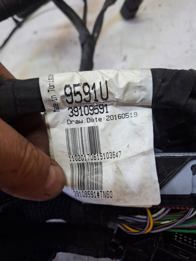 фото №7, Электропроводка жгут двигателя 2.0t opel insignia b 39109591