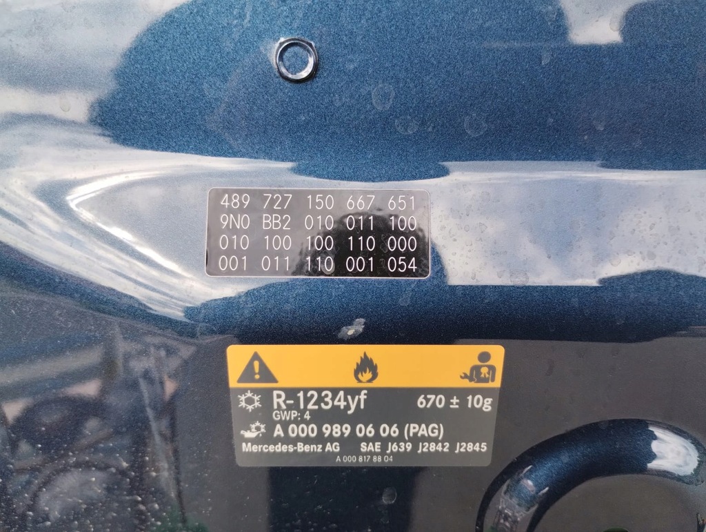 фото №8, Капот перед mercedes eqa gla w243 w247 оригинальный номер bardzo ładna giełda poznań