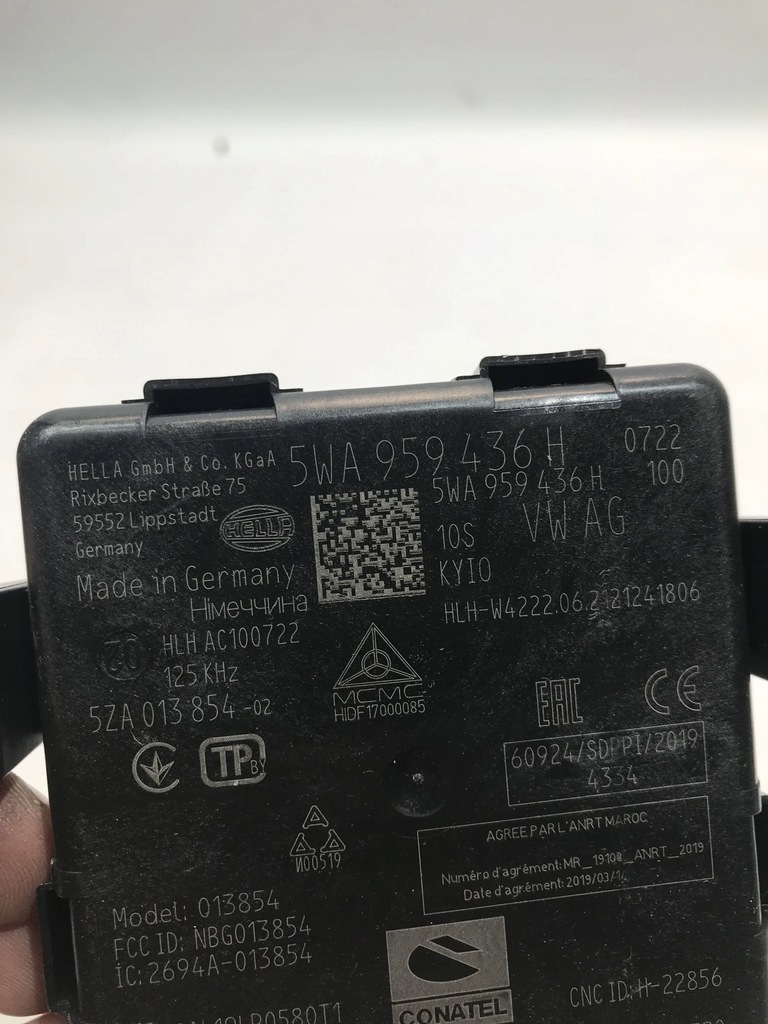 фото №5, Модуль блок управления kessy audi a3 8y 20- 5wa959436h