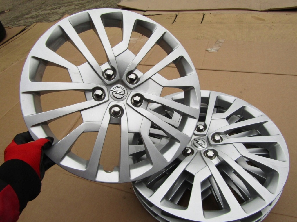 фото №15, 4x ковпаки 17 opel crossland x grandland astra iv j k insignia a b zafira c