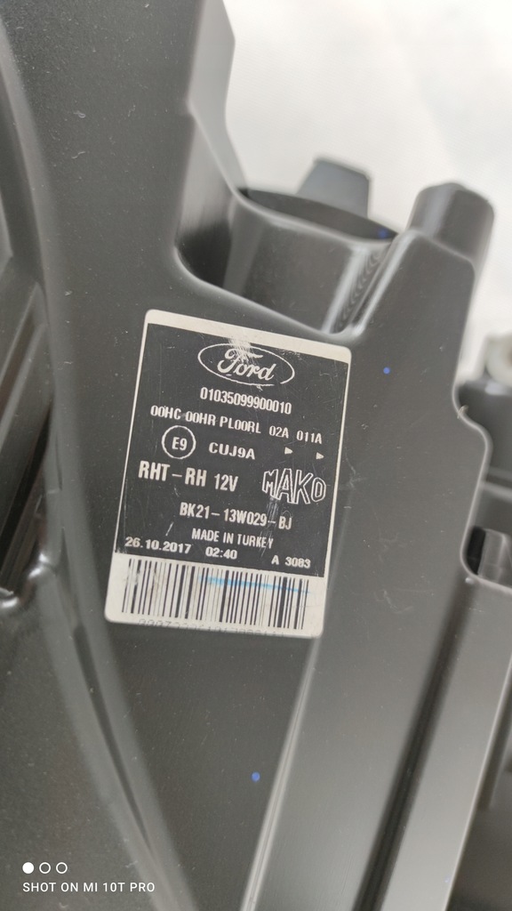 фото №8, Ford оригинальный номер bk21-13w-029-bj фара