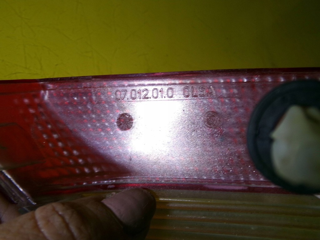 фото №6, Отражатель лампа дверь правый перед alfa romeo 147 07012010 nr170