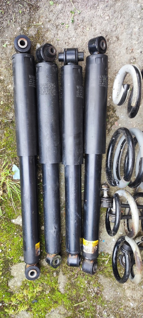 фото №4, Амортизатори + пружини перед задня jeep gladiator комплект