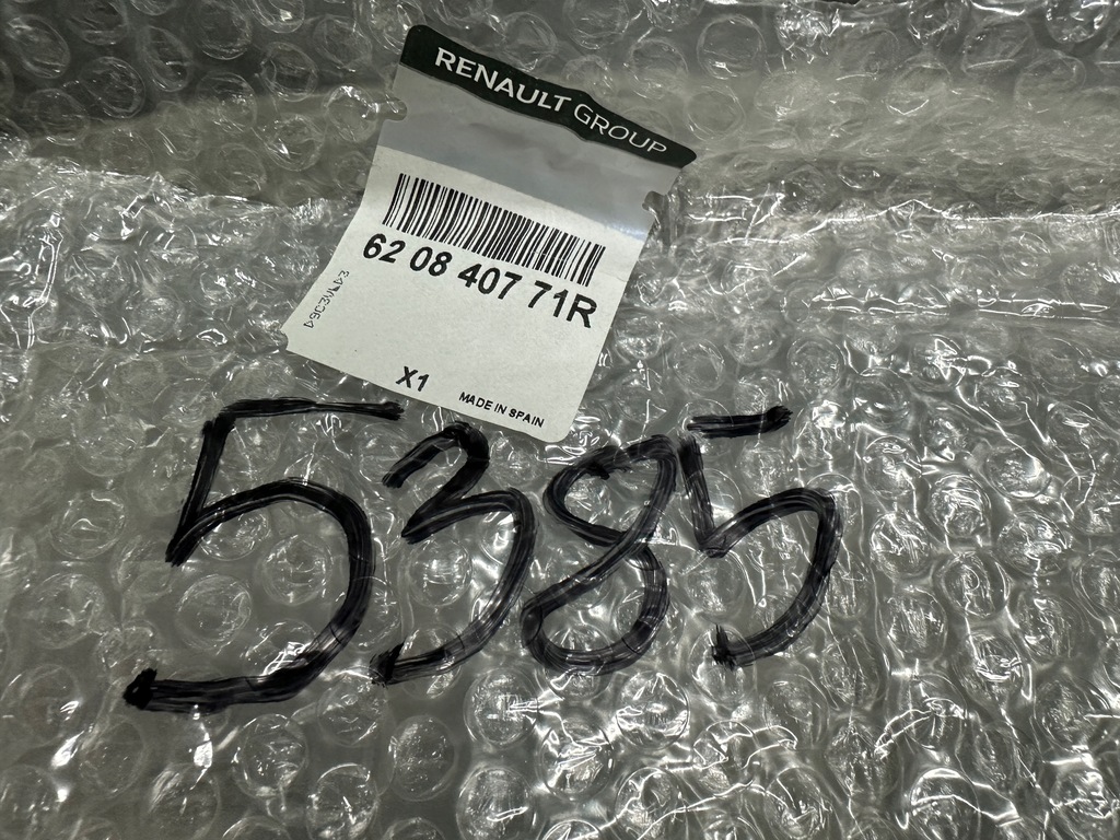 фото №10, Накладка бампера передний renault captur 2 ii 620842373r новый