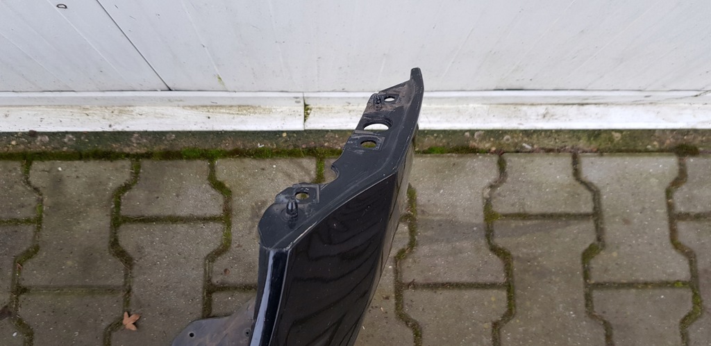 фото №6, Fiesta mk7 lift 13-17 накладка бампер передний st чёрный накладка решётка радиатора