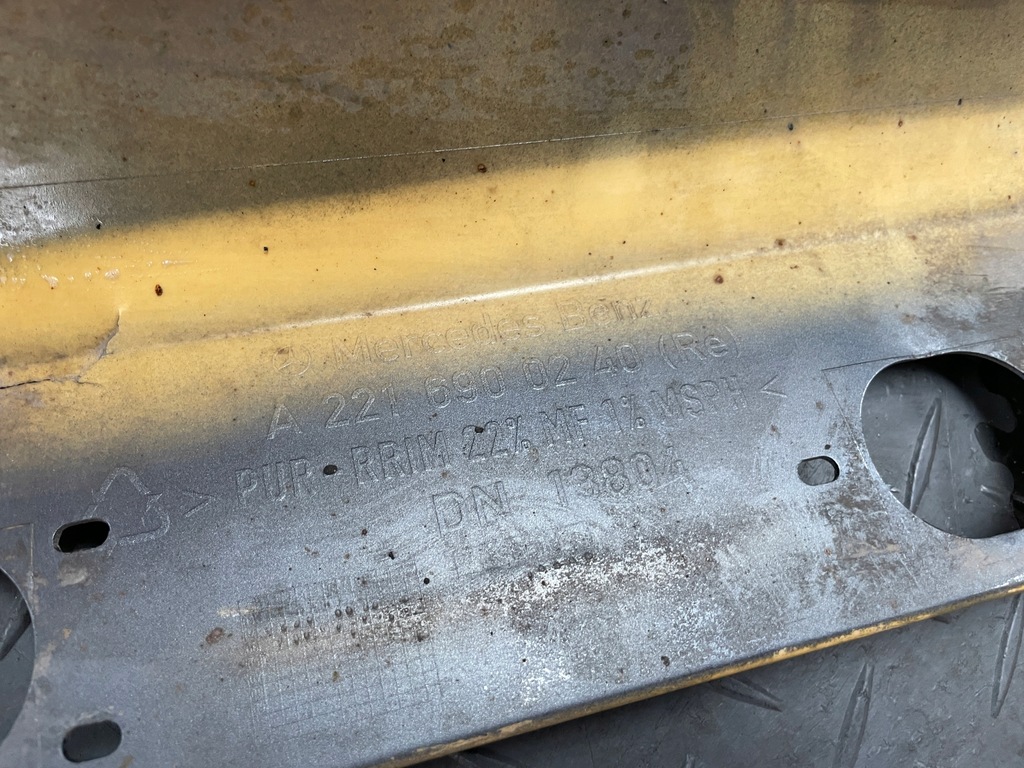 фото №5, Mercedes s w221 lift порог накладка порог правая 368