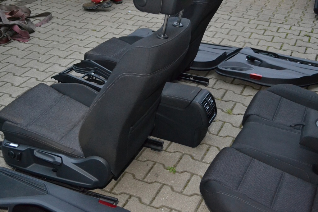 фото №16, Vw passat b8 kombi сидіння заднє сидіння обшивки тунель комплект набір ergocomfort