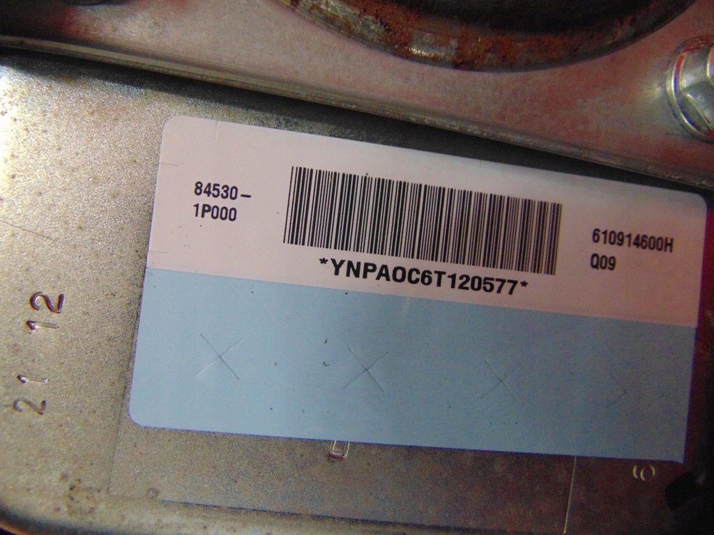 фото №15, Kia venga yn 09- панель приладів консоль подушки безпеки подушка безпеки pas