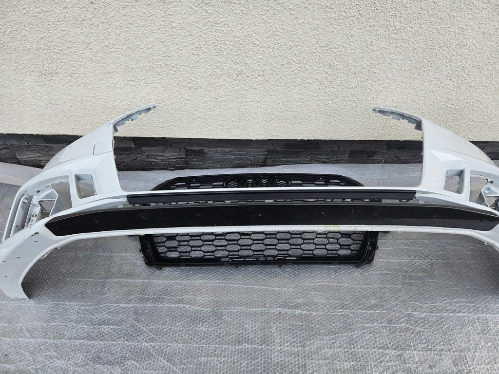 фото №11, Audi rs4 8w0-zderzak перед решётка радиатора спойлер 8w0807437t