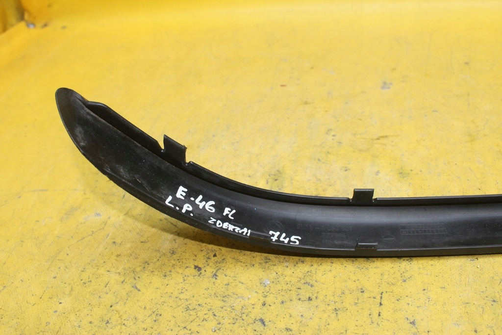 фото №9, Молдинг бампера левый перед 7030607 bmw e46 fl