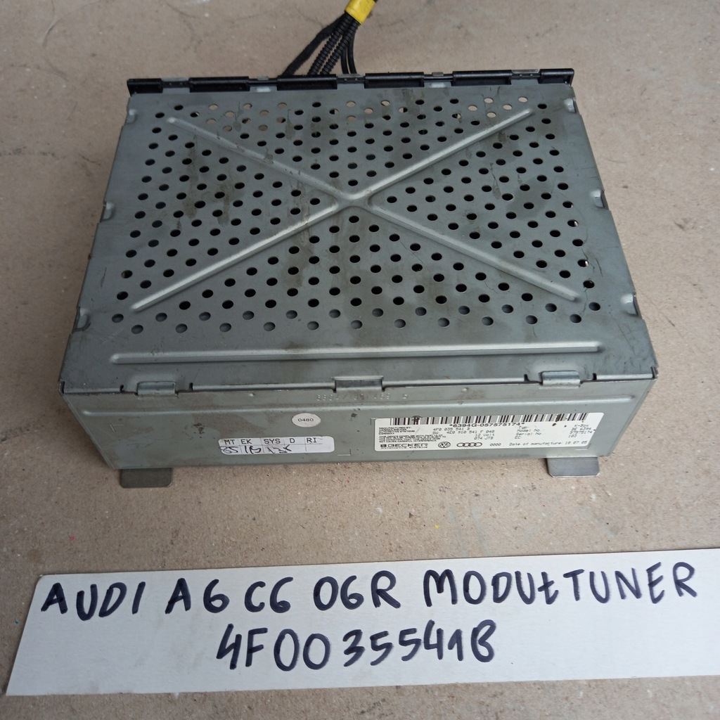 фото №1, Audi a6 c6 06r модуль тюнер 4f0035541b