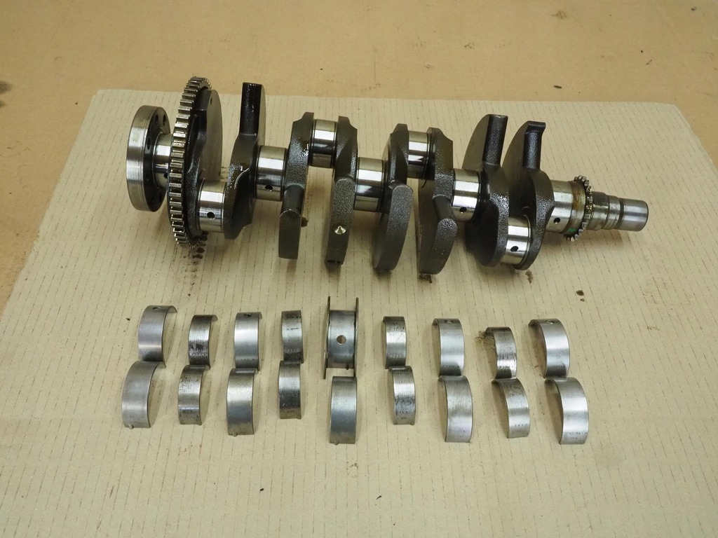 фото №14, Mini r50 r53 1.6 w10b16aa wał коленчатый вкладыши 04777684aa