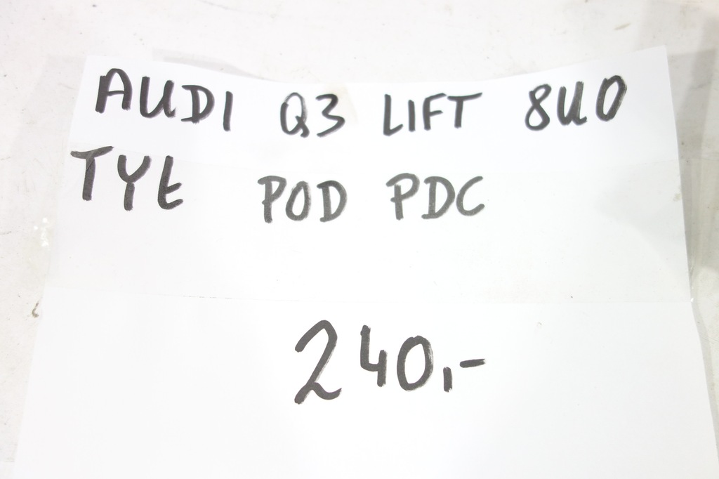 фото №11, Бампер задняя audi q3 lift 8u0 pod pdc