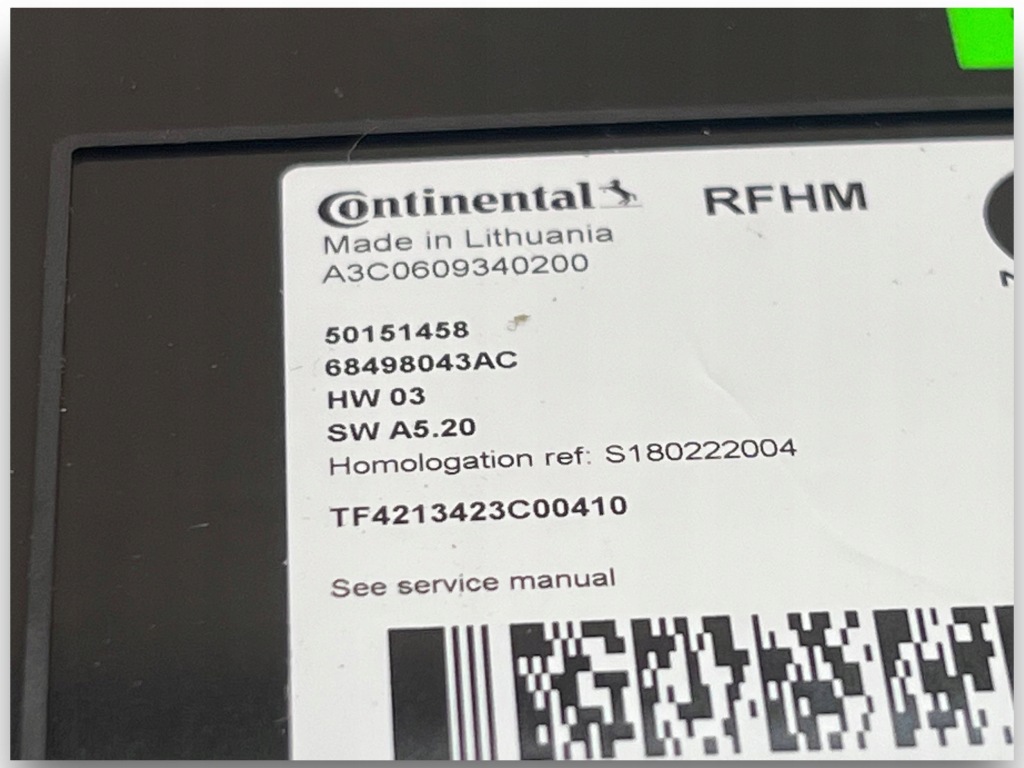 Модуль jeep compass mp 68498043ac блок управления -- новая  оригинальный $j Доставка