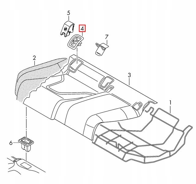 фото №9, Nowa оригинальная направляющая система крепления isofix audi a4 8t0887233b