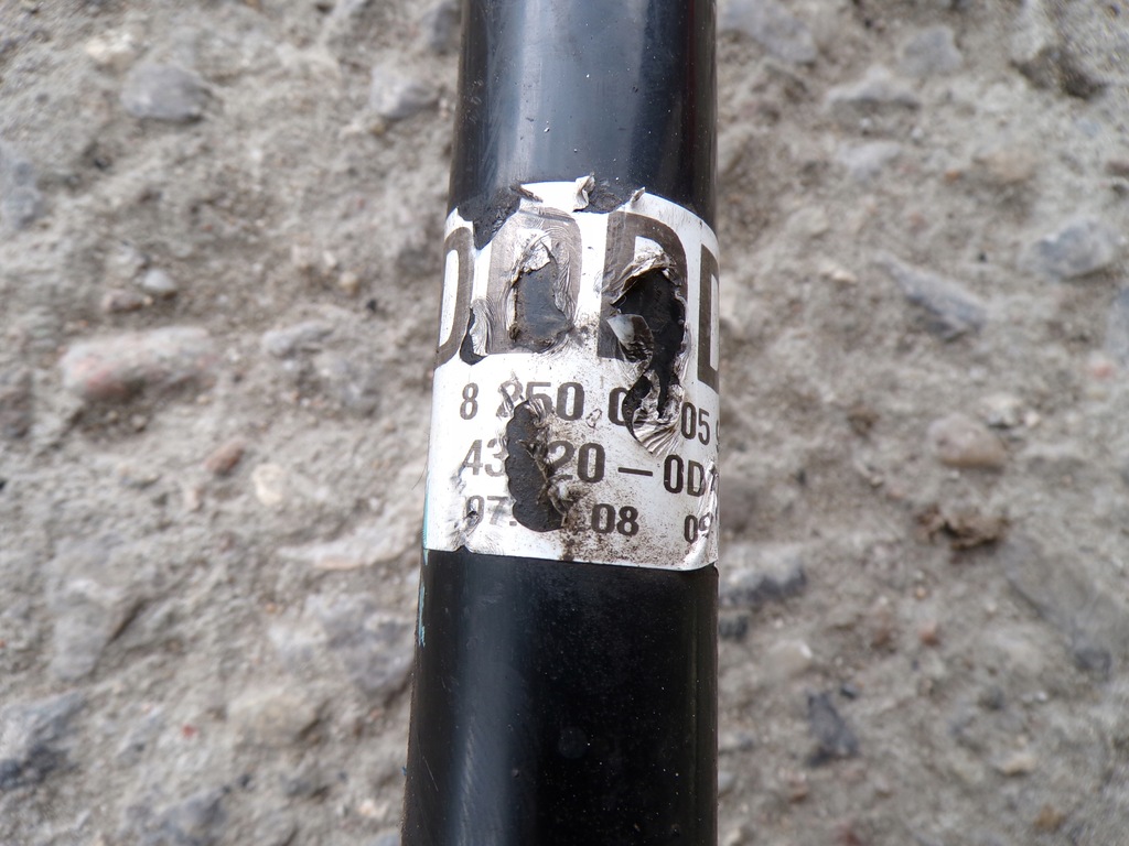 фото №3, Toyota yaris ii приводной вал левая